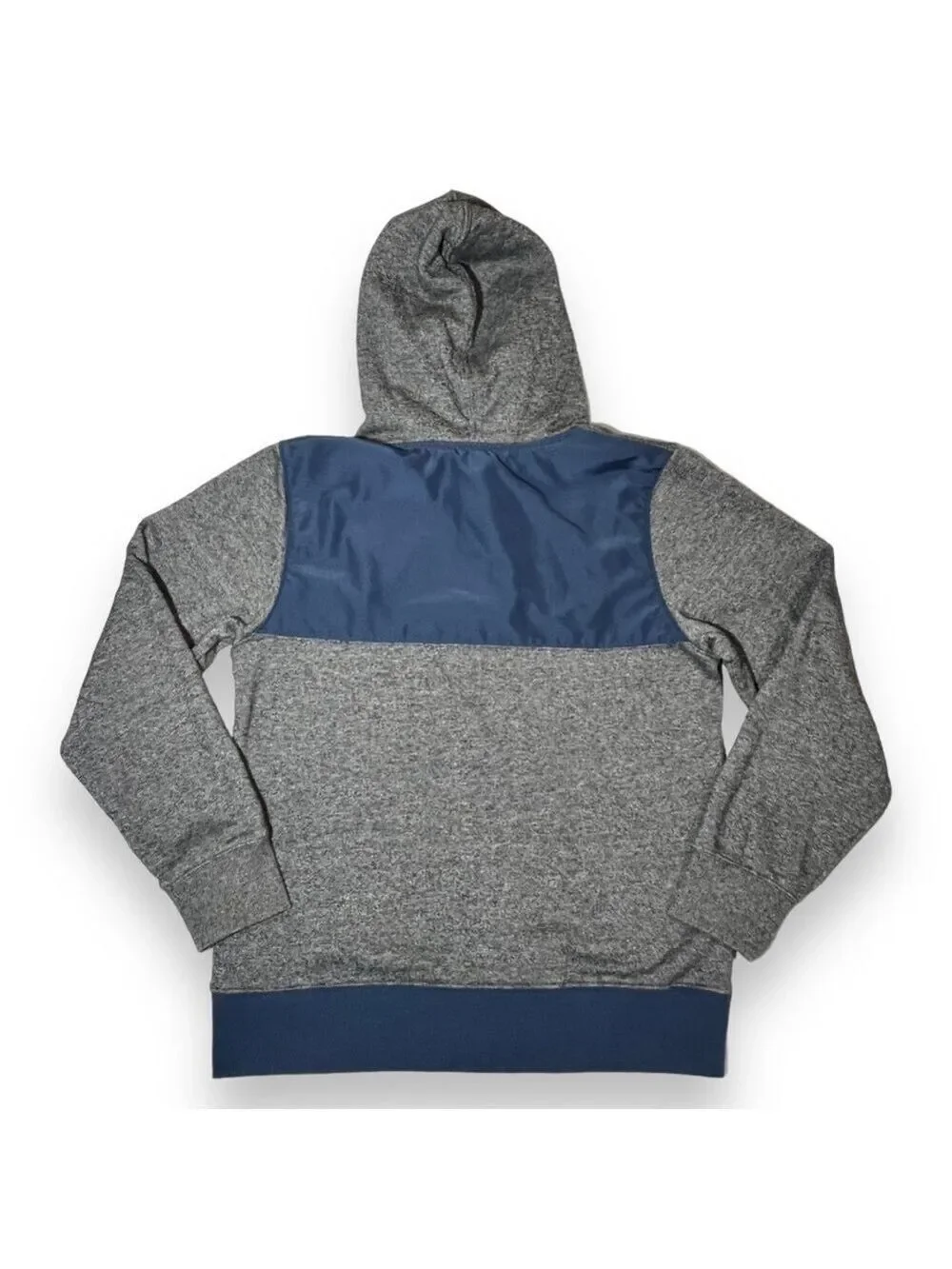 Converse Kids All Star Zip Hoodie Gray/Navy Size Large 12-13 Yrs